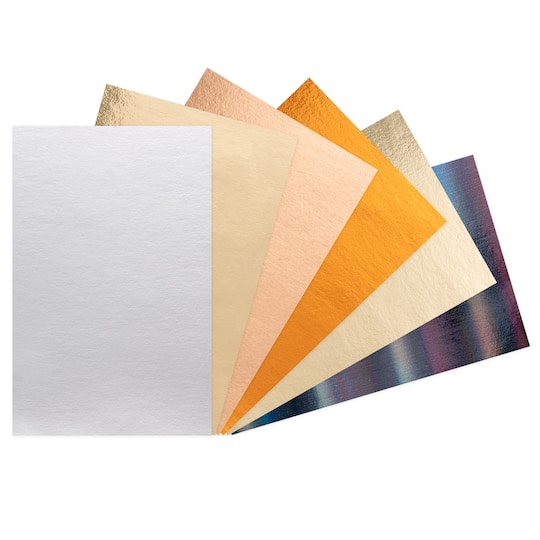 Metallic Foil Cardstock Paper Value Pack by Recollections™, 4.5" x 7"